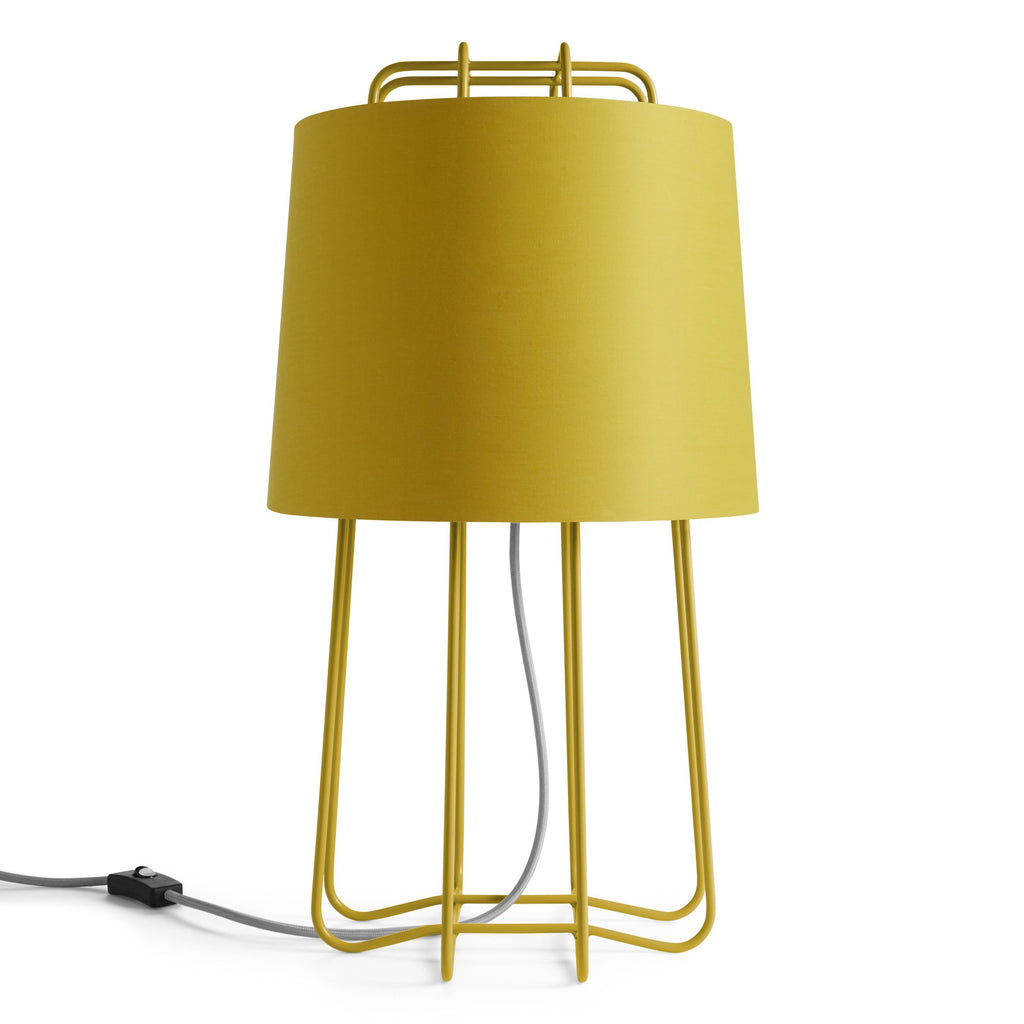 ochre table lamp