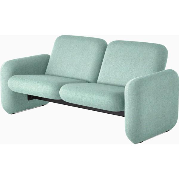 Ray Wilkes Chiclet Two Seater Sofa