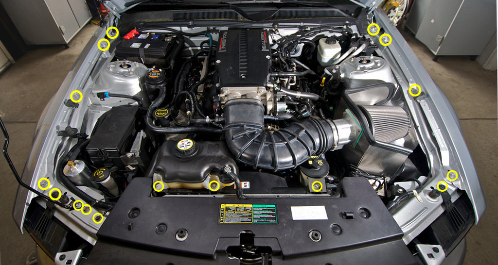 Ford Mustang Engine Bay