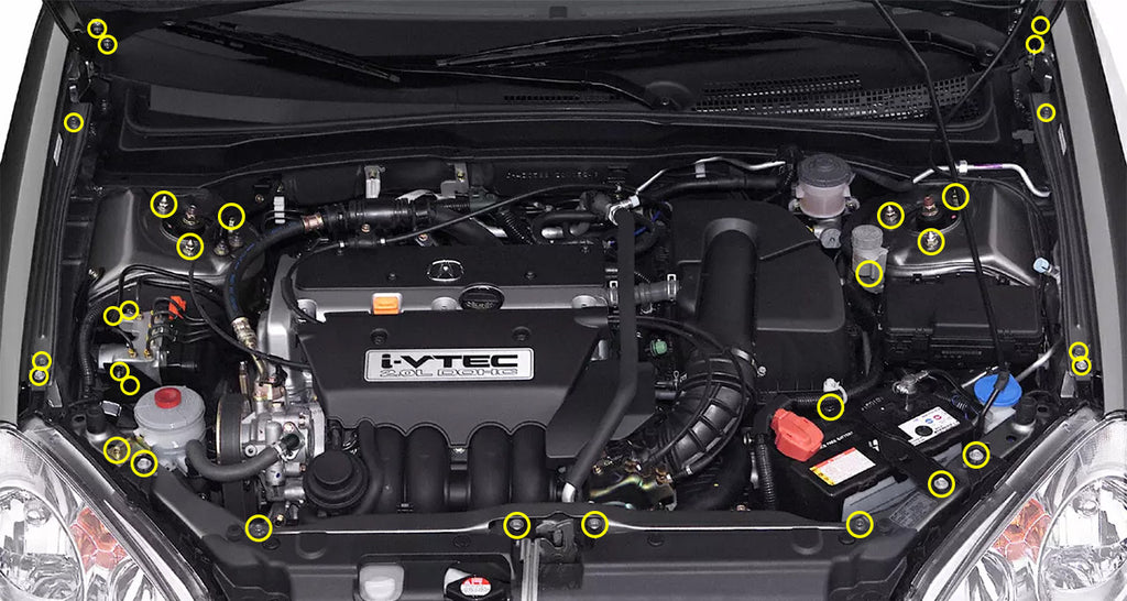 Acura RSX Engine Bay