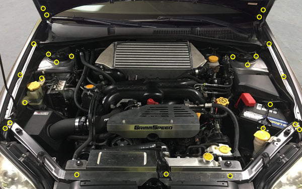 Subaru Legacy Engine Bay