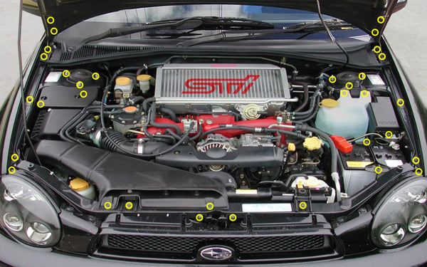 Subaru WRX Engine Bay