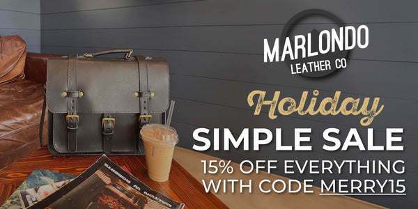 Marlondo Leather Christmas Sale Coupon Code MERRY15