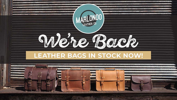 Marlondo Leather Briefcases Back in Stock