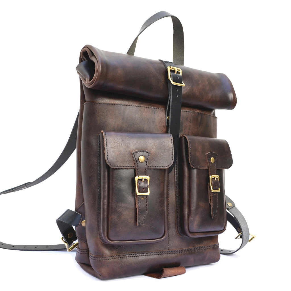 Meet our Newest Leather Bags - The Executive Briefcase & The Rolltop B ...