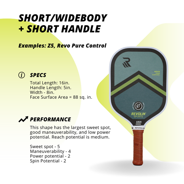 how to choose the best pickleball paddle shape