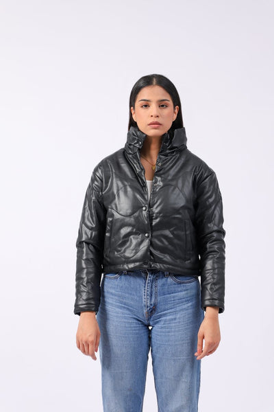 QUILTED LEATHER JACKET