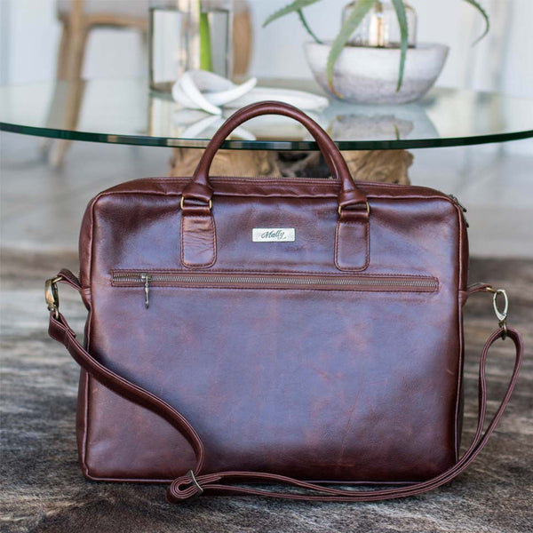 Classic Leather Laptop Bag