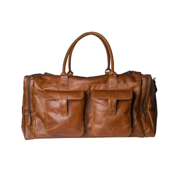 The Philip Travel Bag in Toffee