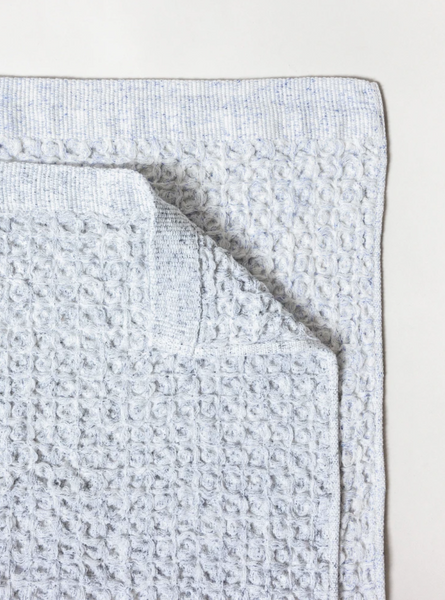 Textured Organic Cotton Towel textured_Tarragon / Bath Sheet