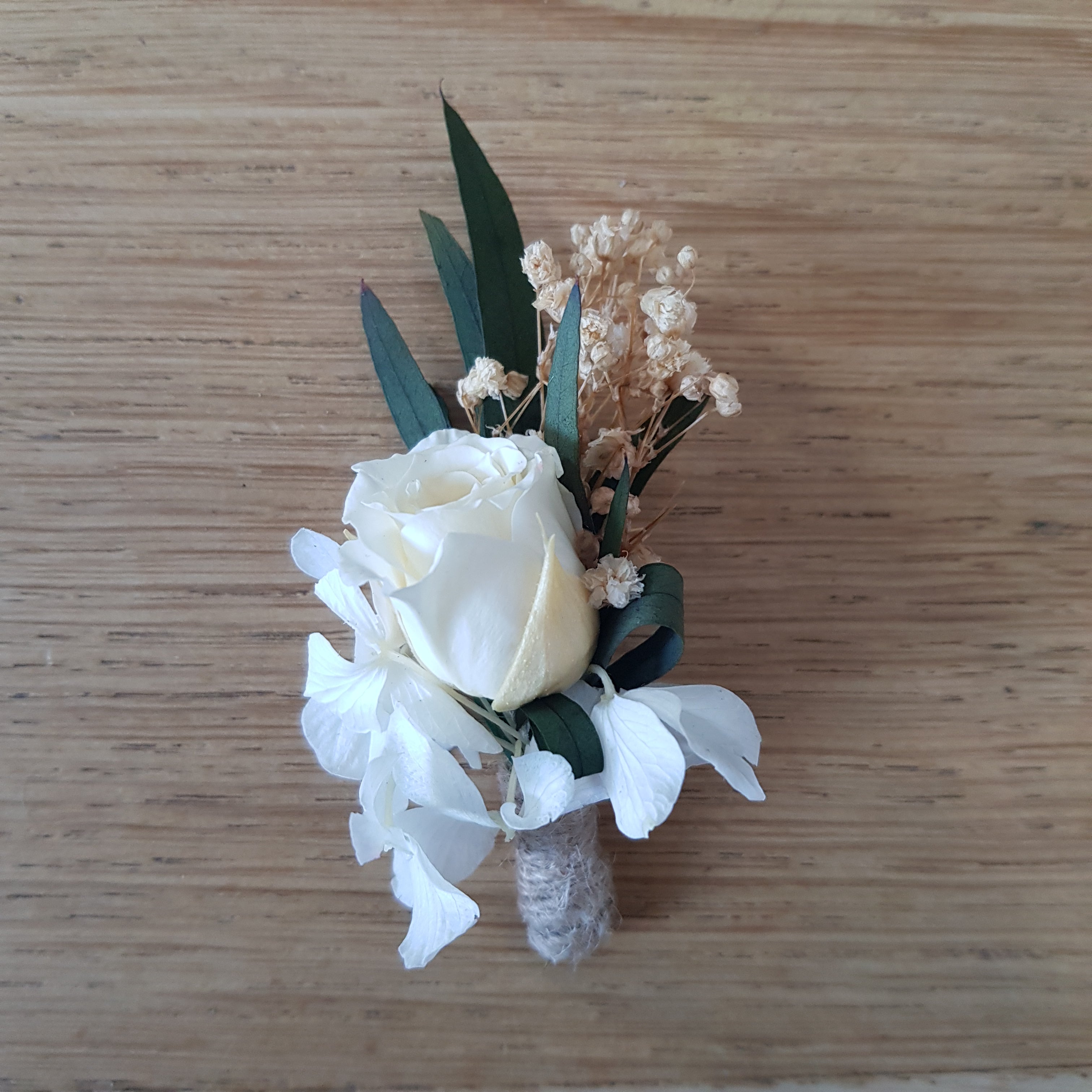 ATELIERS OUCHAMP : Boutonnière fleurie stabilisée 