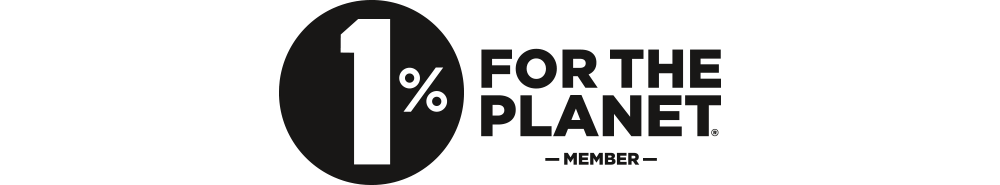 One percent for the planet logo