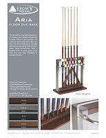 Aria Floor Rack Spec Sheet