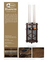 Harpeth Corner Rack Spec Sheet