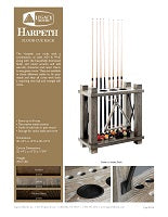 Harpeth Floor Rack Spec Sheet