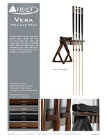 Vera Wall Rack Spec Sheet