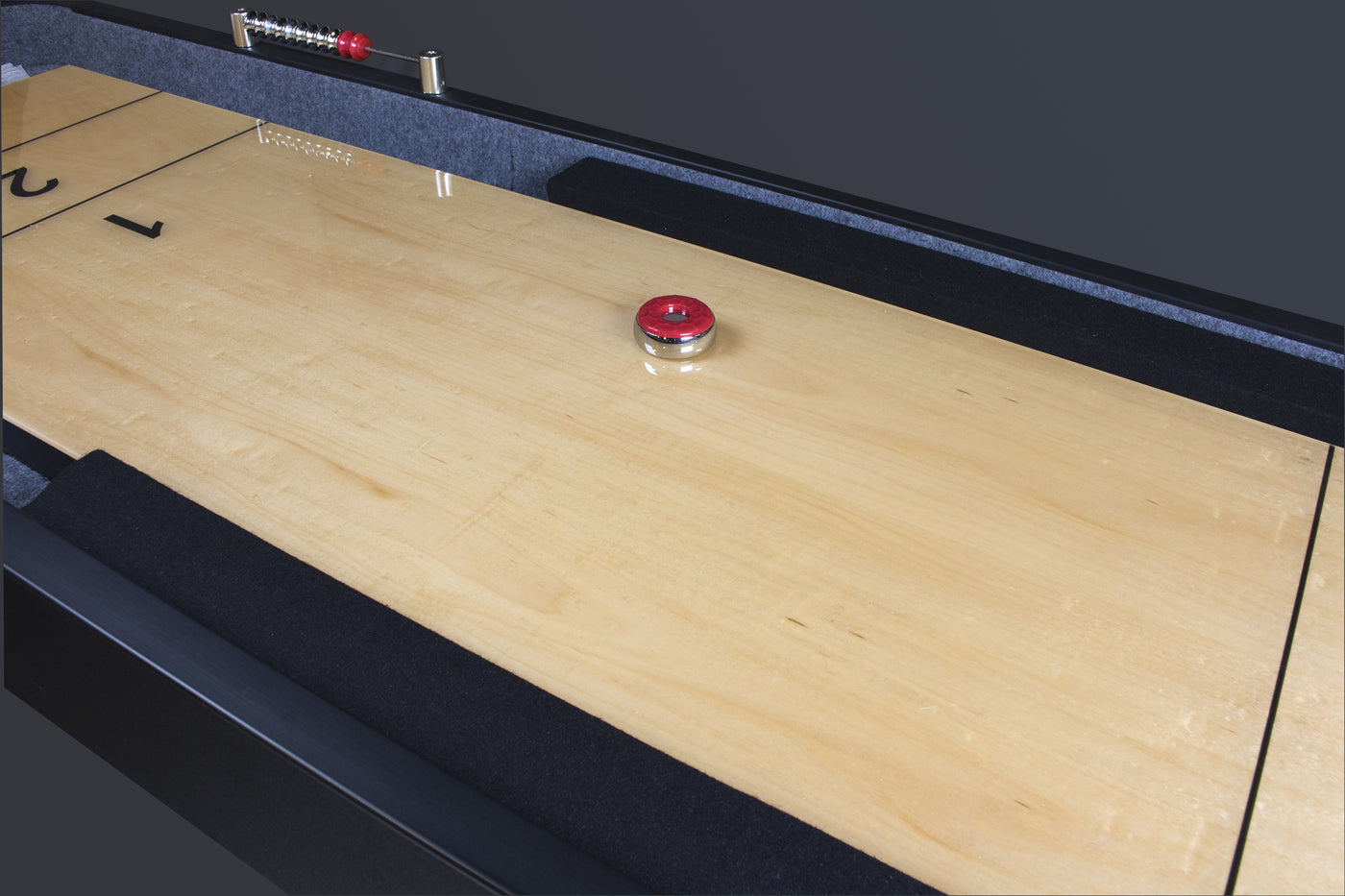 electronic shuffleboard bowling table