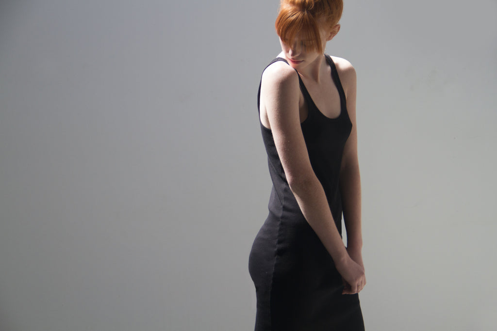 Black Tank Dress by Skin