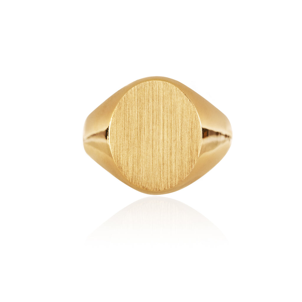 Upside-Down Signet Ring