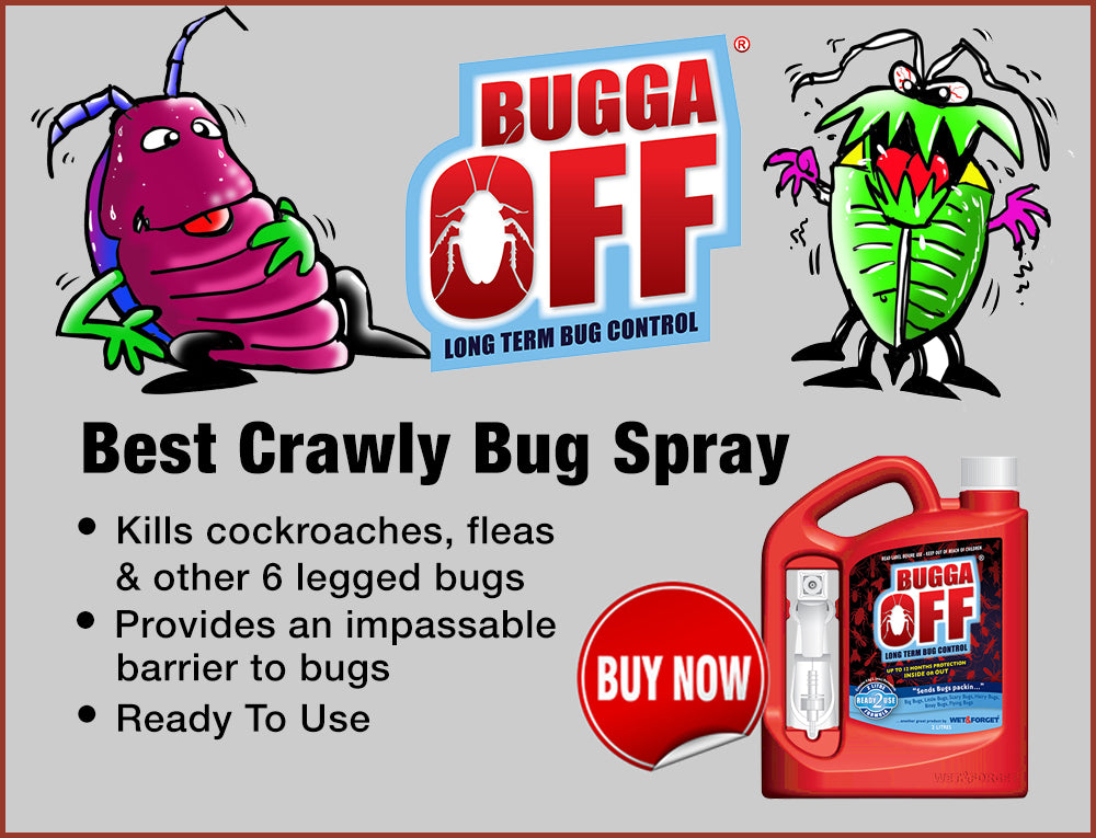 Bugga Off Controls Nuisance Bugs of all kinds