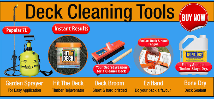 Hit The Deck is Simply the Best Deck Cleaner for Instant Results