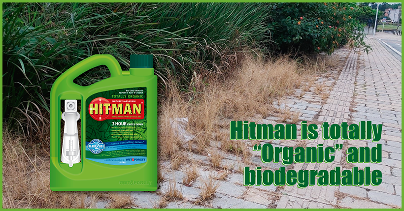 Hitman is an organic weedkiller