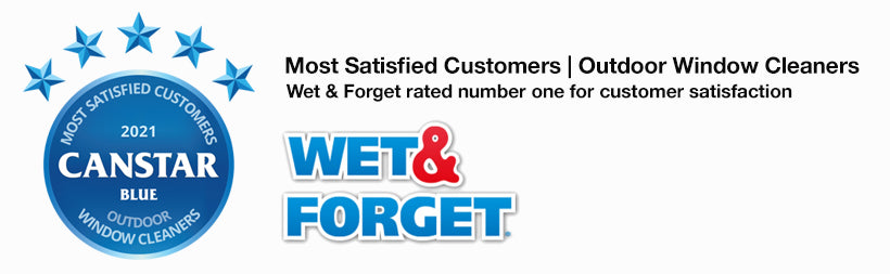 Best Ratings for Wet & Forget's Window Cleaner