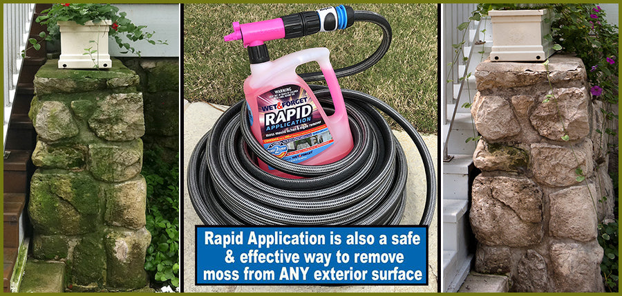 Rapid Application Gets Rid Of Moss So Quickly