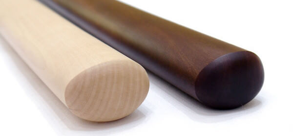 Sunuke & Tsubaki (camellia) Bokken - Tsukagashira (pommel)