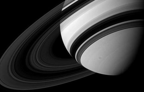 Rings of Saturn taken by the Cassini space craft