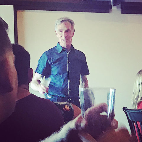 Bill Nye the Science Guy at The Planetary Society LightSail2 Rocket Launch