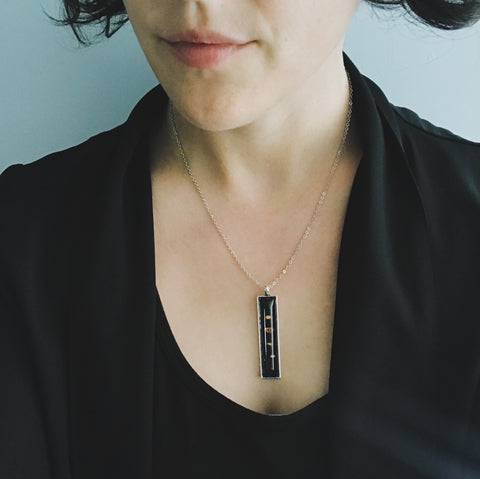 Exoplanet Necklace by Yugen Tribe for The Planetary Society - Outer Space Jewelry, Exoplanets Pendant 