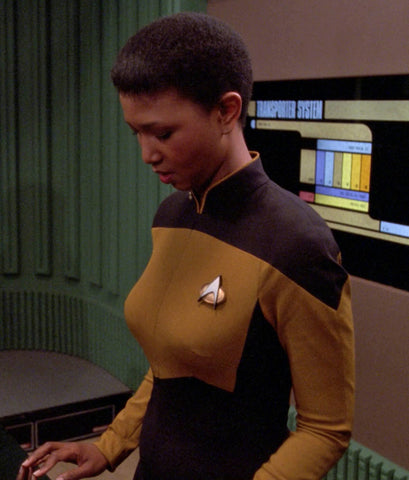 Mae Jemison on Star Trek TNG