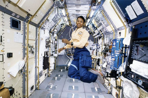 Mae Jemison in space