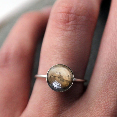 Sterling Silver Mars Ring - Cosmic Jewelry and Gifts by Yugen Tribe