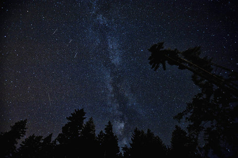 Shooting Stars and Milky Way Galaxy on Yugen Tribe Blog