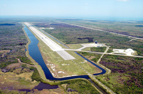 Kennedy Space Center NASA Shuttle Landing Facility Runway