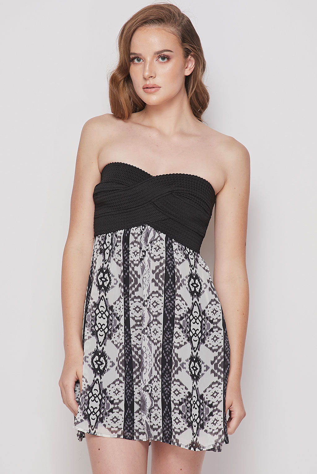 teeze me strapless dress