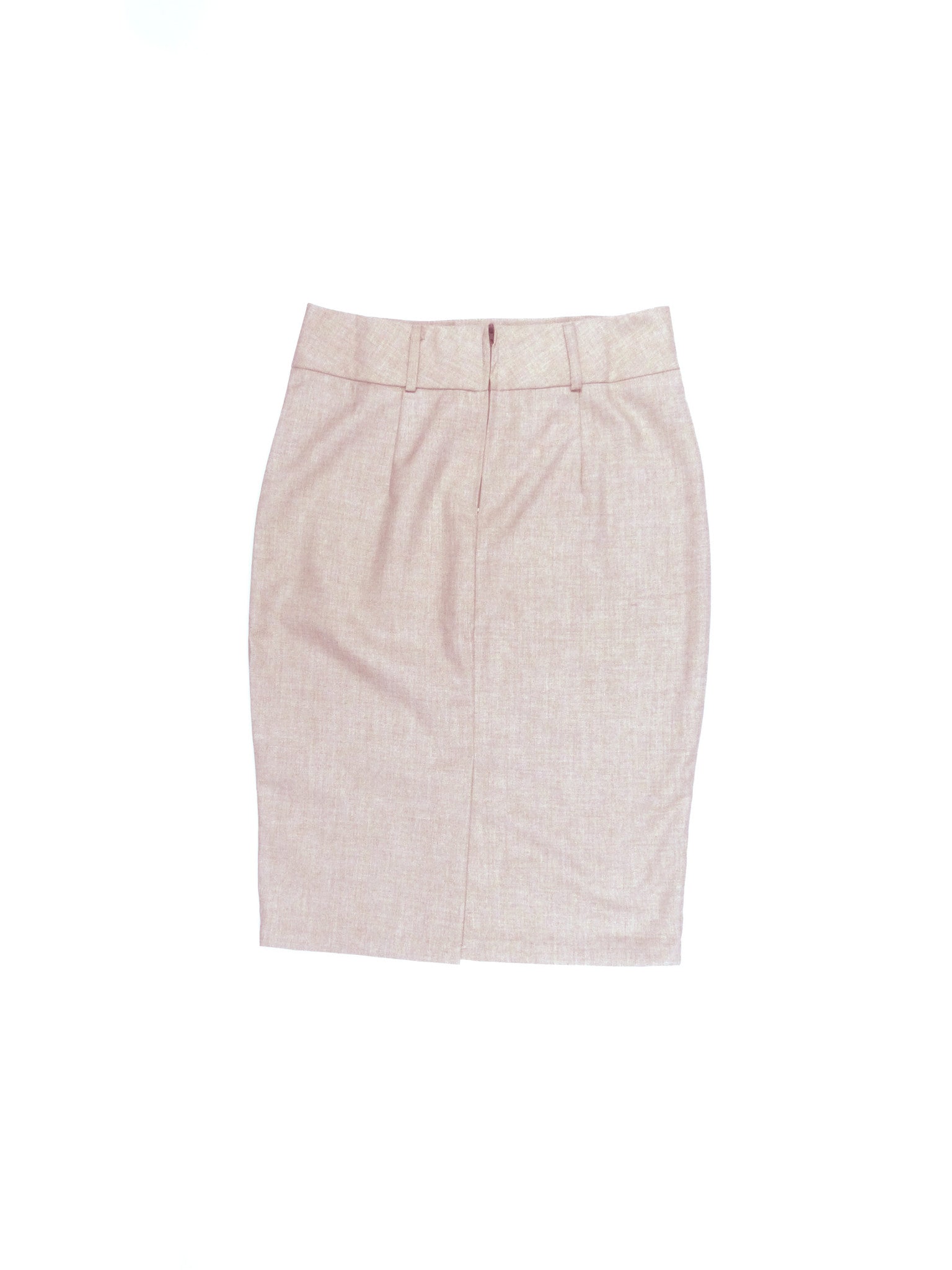 Midi Pencil Skirt - Beige – Cotton Cool