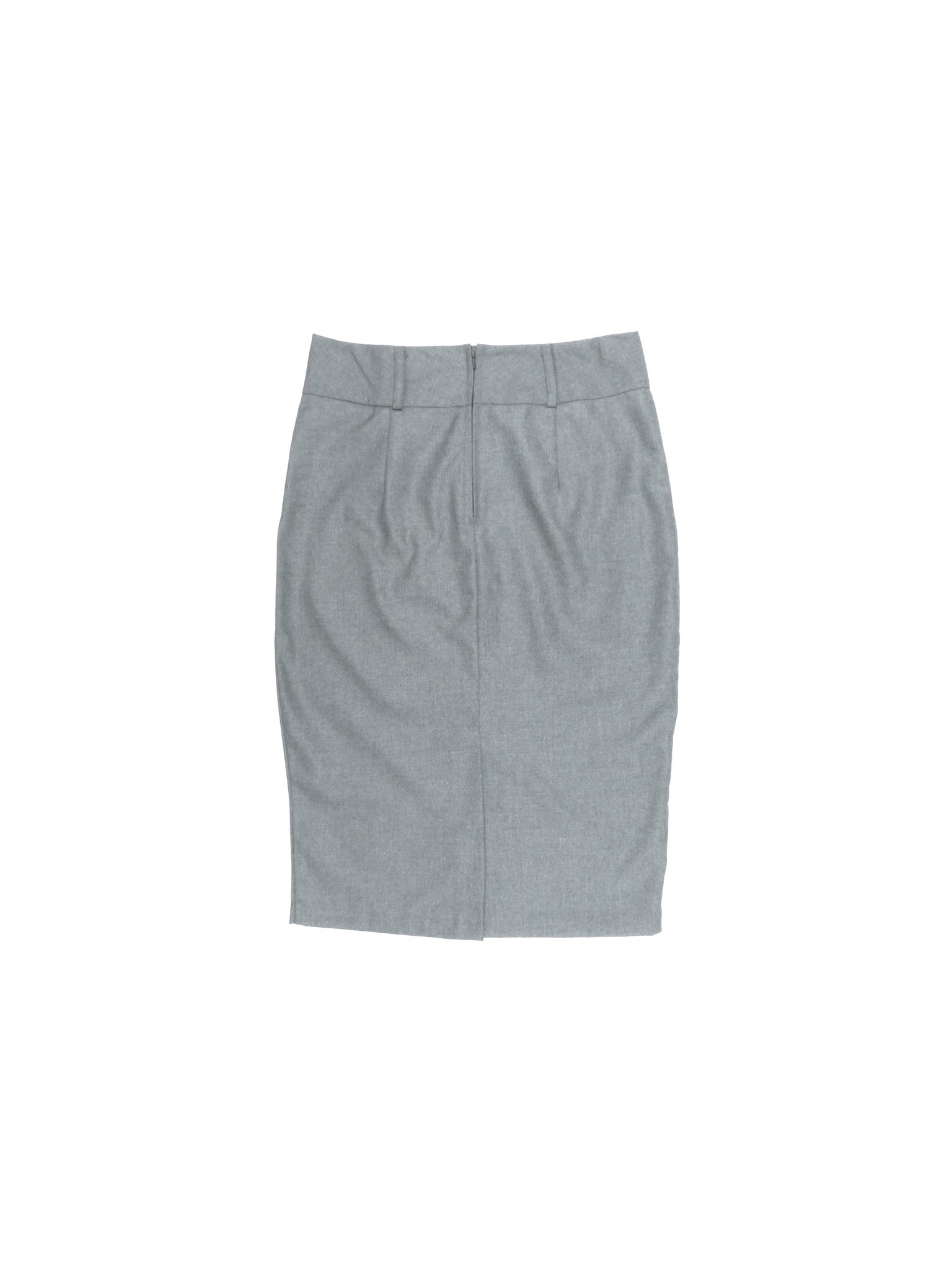 Midi Pencil Skirt - Gray – Cotton Cool