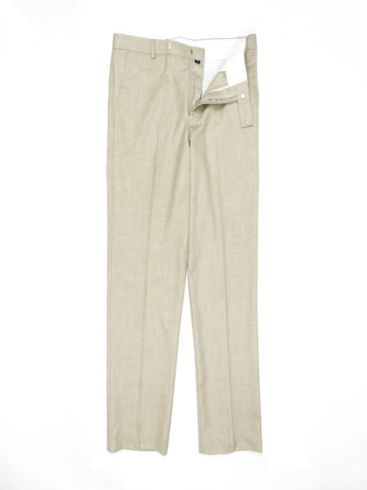 Slim Fit Dress Pant - Beige – Cotton Cool