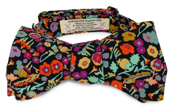 Floral Spice Bow Tie