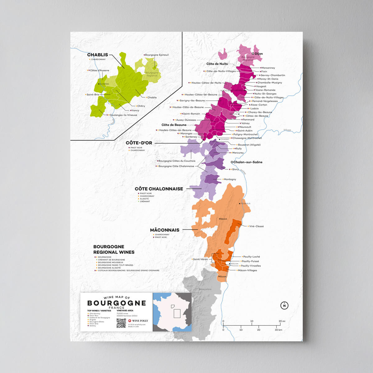 A Simple Guide to Burgundy Wine (with Maps)  Wine Folly