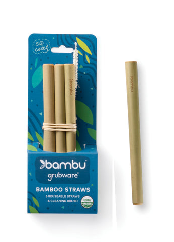 Short Reusable Bamboo Straws