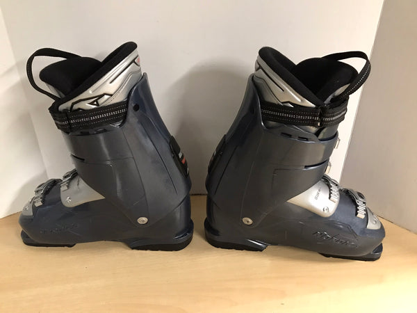 Ski Boots Mondo Size 27.5 Men's Size 9 Ladies Size 10 315 mm Nordica Slide In Blue Grey