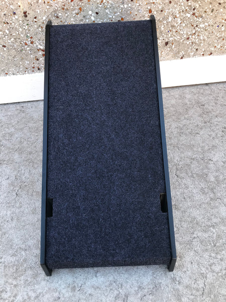 My Little Pet Shop Dog Pet Stairs Ramp 2 in 1 Stairs 20x28x14 inch Ramp 32x18x14 inch As New Black With Carpet
