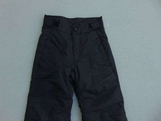 Snow Pants Child Size 6 OP Sport Black Micro Fleece Lined Inside