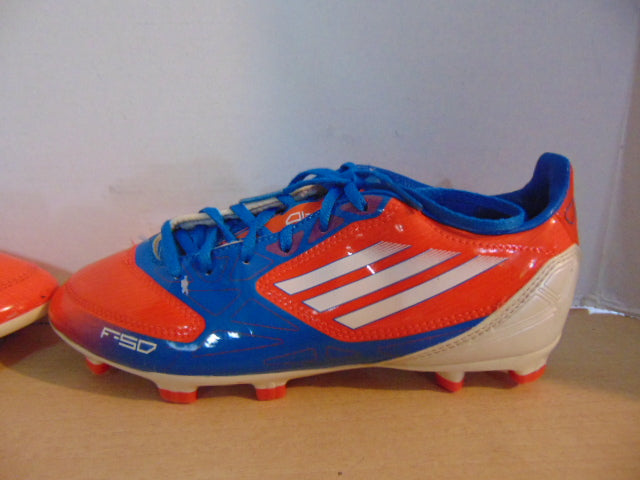 blue adidas soccer cleats