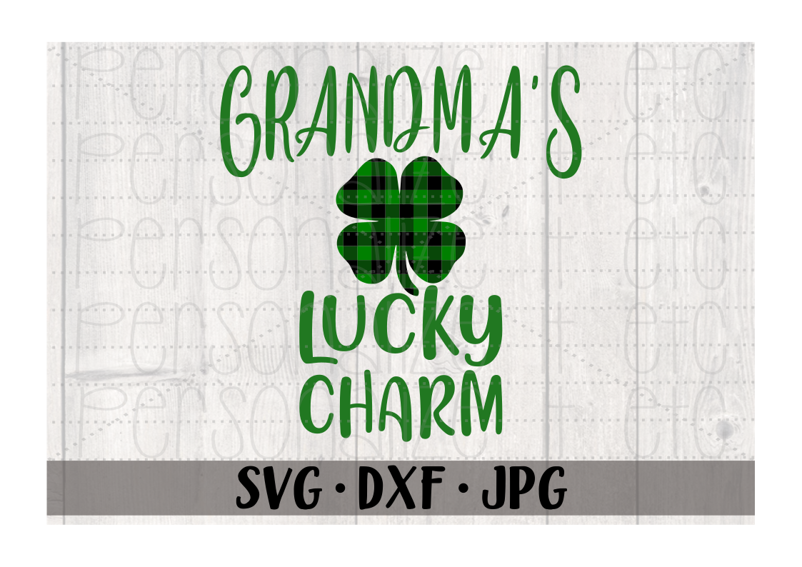 St Patrick S Day Svg Files For Cricut Or Silhouette Personalize It Etc