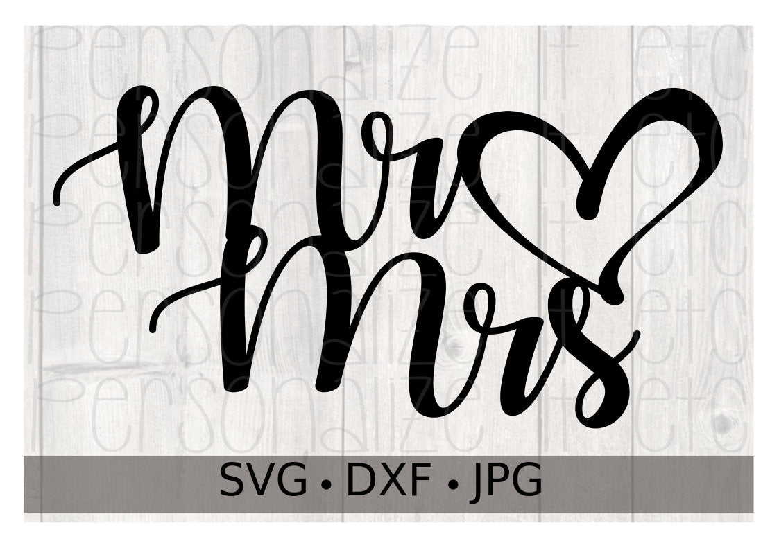 Download Personal Use Laser Cutting Mr And Mrs Cake Topper Svg Wedding Cake Topper Svg Art Collectibles Digital Tomtherapy Co Il